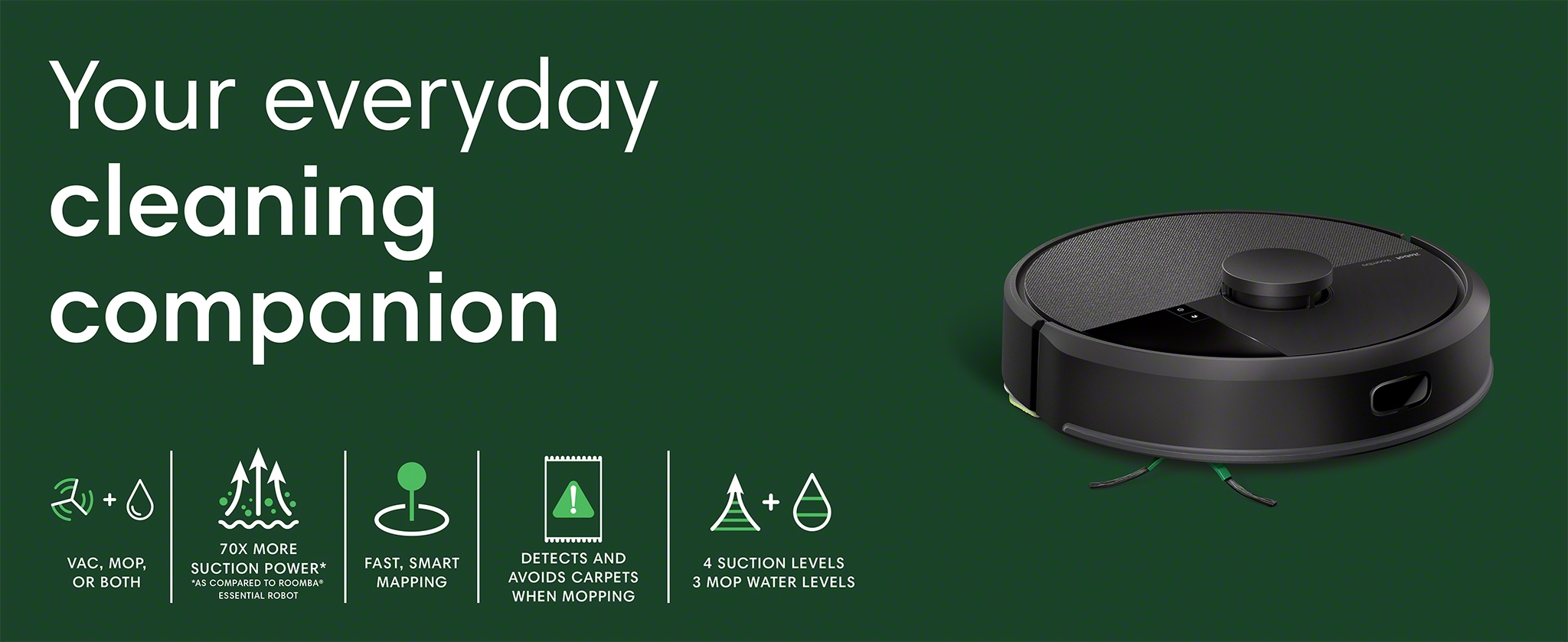 Watch iRobot Roomba 105 Combo Robot Vacuum & Mop on Amazon Live